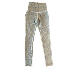 FP Free People Movement Heathered Green Leggings High Waist Size XS